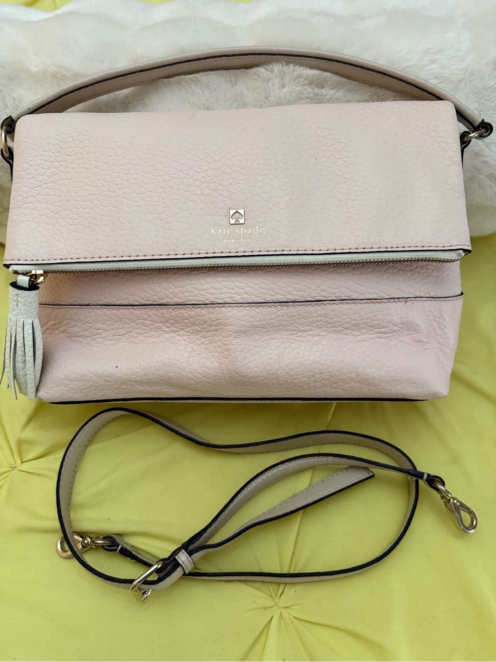 👜Kate Spade pink leather purse/crossbody